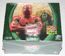 VS System TCG MARVEL WEB OF SPIDER-MAN Display Box 24 Booster Packs New Sealed 