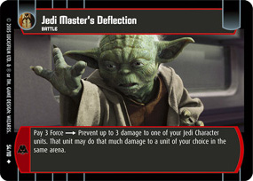 Jedi Masters Deflection
