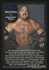 Goldberg Superstar Card