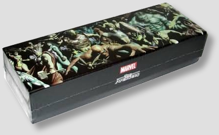 DC VS SYSTEM The Avengers Collectors Deck box With 4 Tins And Booster Packs TCG 