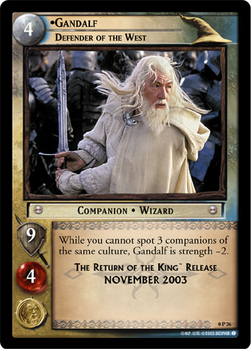 P Weapon of Heritage Lord of the Rings TCG Decip Lightly Played LOTR: Sting 