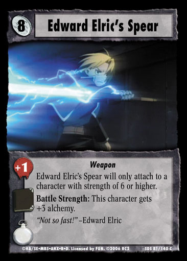 Edward Elric Spear