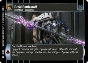 Droid Battlestaff - Foil