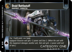 Droid Battlestaff - Foil