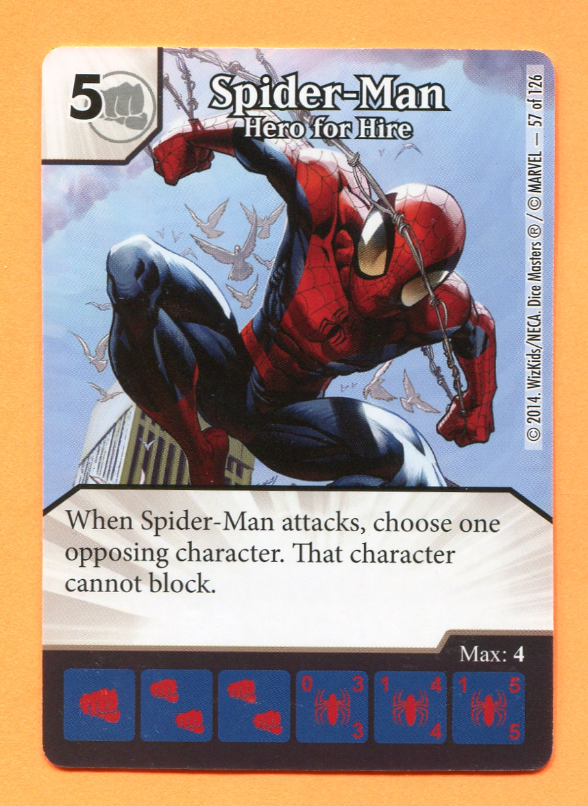 Dicemasters Promo - Spider Man, Hero for Hire