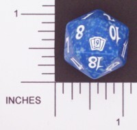 Spindown Dice (D-20) - 9th Edition (Blue)