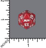 Spindown Dice (D-20) - Core Set 2020 (Red)