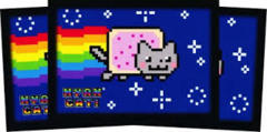 Ultra Pro Sleeves - Nyan Cat (50 ct)