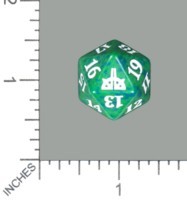 Spindown Dice (D-20) - Rivals of Ixalan (Green)