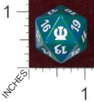 Spindown Dice (D-20) - Theros (Green)