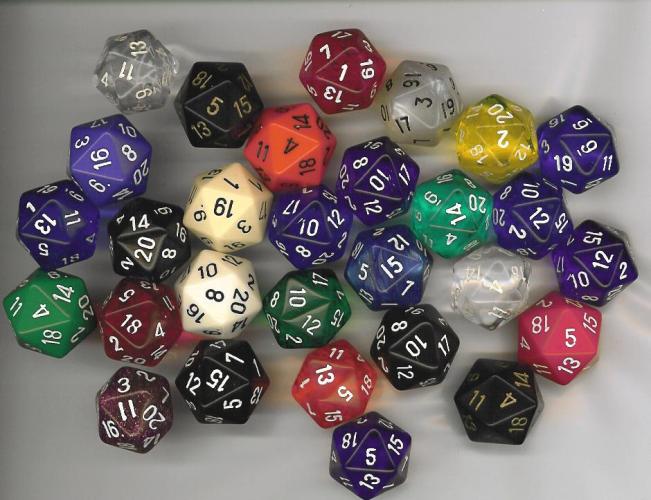20 Sided Dice (D-20)