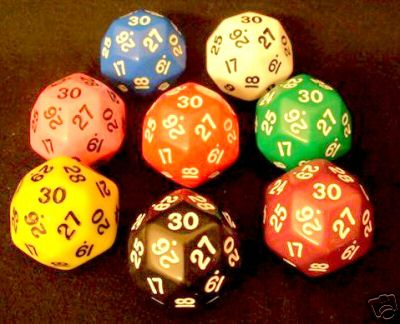 30 Sided Dice (D-30)