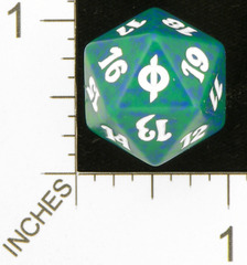 Spindown Dice (D-20) - New Phyrexia (Green)