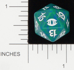Spindown Dice (D-20) - Future Sight (Green)