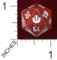 Spindown Dice (D-20) - Journey Into Nyx (Red)