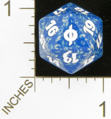 Spindown Dice (D-20) - New Phyrexia (Blue)