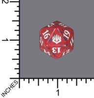 Spindown Dice (D-20) - War of the Spark (Red)