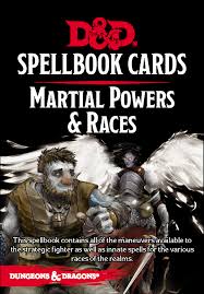 Dungeons And Dragons: Updated Spellbook Cards - Martial Deck