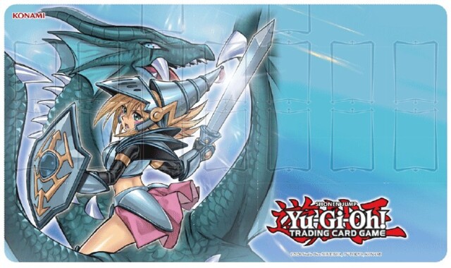 Playmat Dark Magician Girl Trading Card Game CCG Yugioh Mat & Zones Yu-Gi-Oh