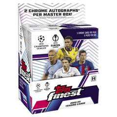 2022-23 Topps Finest UEFA Champions League Soccer Hobby Box