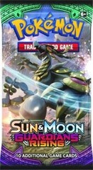 Sun & Moon SM2 Guardians Rising Booster Pack -- Kommo-o Pack Art