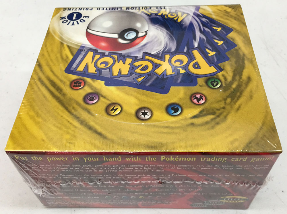 SEALED 1st Deck Box Released! 1st Edition Base Set Pokemon Pikachu Deck Box 1