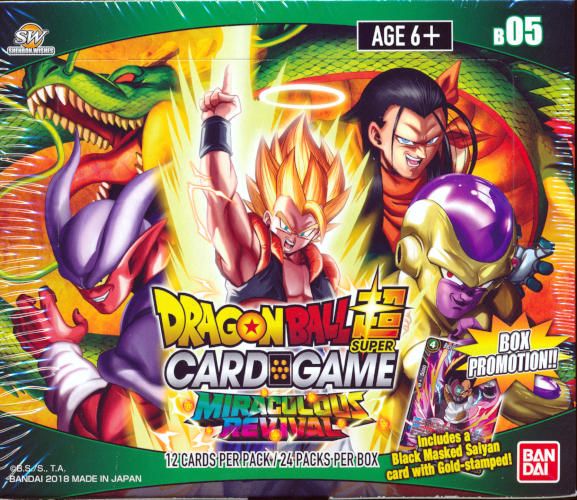 Dragon Ball Super Card Game DBS-B05 Miraculous Revival Booster Box