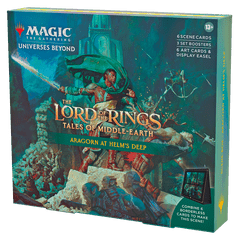 MTG LOTR Lord of the Rings: Tales of Middle-earth Scene Box - Aragorn at Helm's Deep