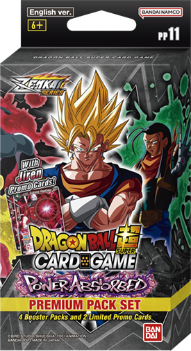 Dragon Ball Super Card Game DBS-PP11 POWER ABSORBED Premium Pack Set