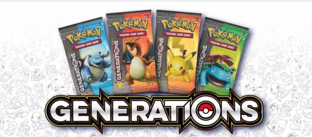 Pokemon Generations Booster Pack - RANDOM PACK ART
