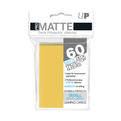 Ultra Pro Small Size PRO-MATTE Sleeves - Yellow - 60ct