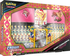 Pokemon Crown Zenith Premium Figure Collection Shiny Zamazenta Box