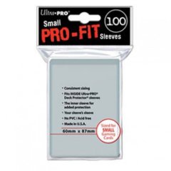 Ultra Pro Small Size Pro-Fit Sleeves - 100ct
