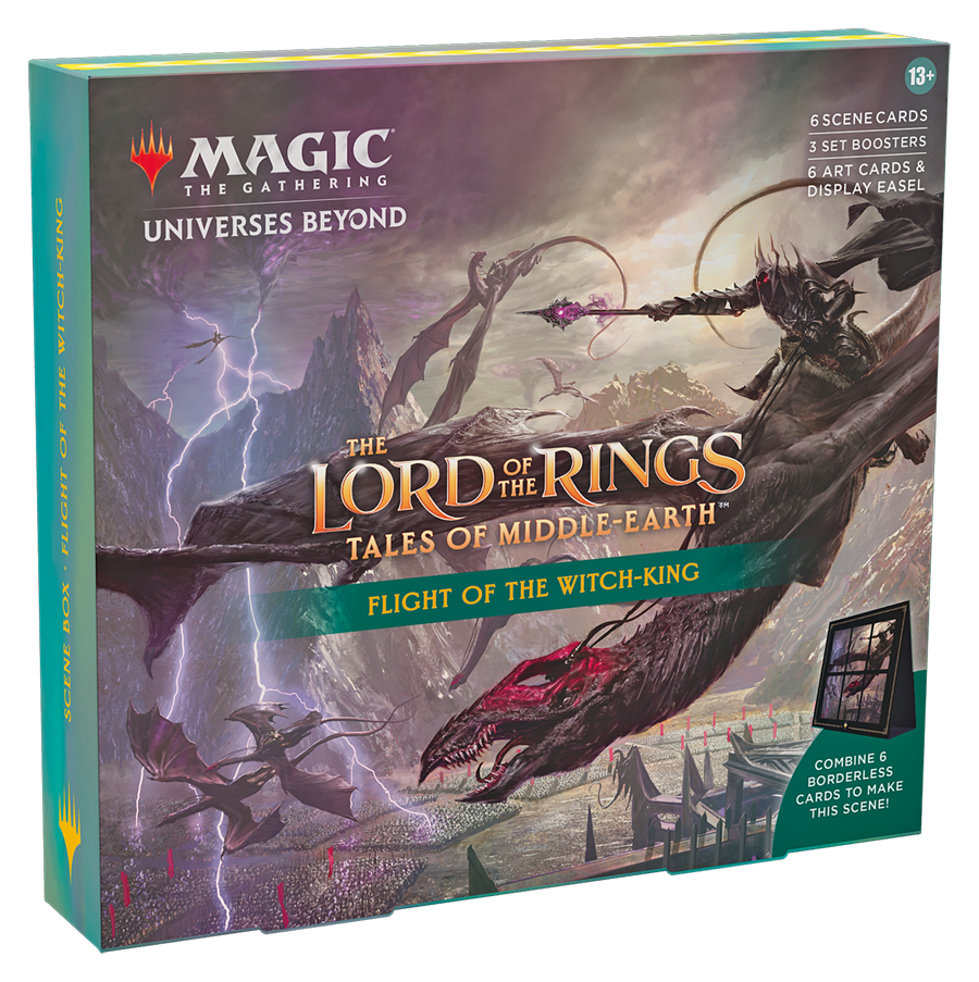 MTG LOTR Lord of the Rings: Tales of Middle-earth Scene Box - Flight of the Witch King