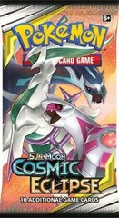 Pokemon Sun & Moon SM12 Cosmic Eclipse Booster Pack -- Arceus, Dialga, & Palkia Pack Art