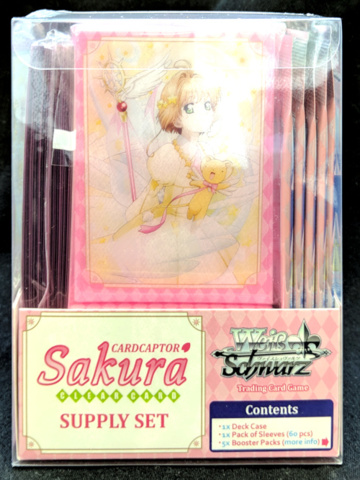 Trading Card Game Weiss Schwarz Booster Pack Card Captor Sakura Clear Card 