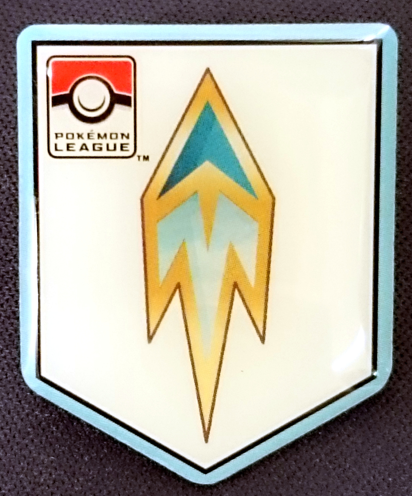 TCG Unova League Freeze Badge Pin - Icirrus City