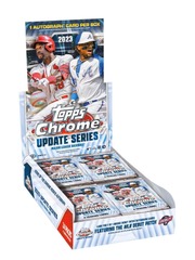 2023 Topps Chrome Update Series MLB Baseball Hobby Box