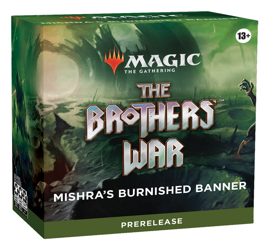 MTG The Brothers War Prerelease Kit - Mishras Burnished Banner