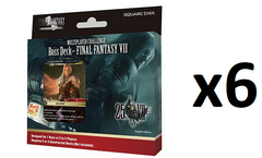 Final Fantasy TCG Boss Deck - Final Fantasy VII DISPLAY (6 Boss Decks)