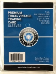 CSP Premium THICK/Vintage Trading Card Sleeves - 100ct