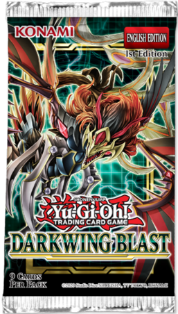 Yu-Gi-Oh Darkwing Blast 1st Edition Booster Pack