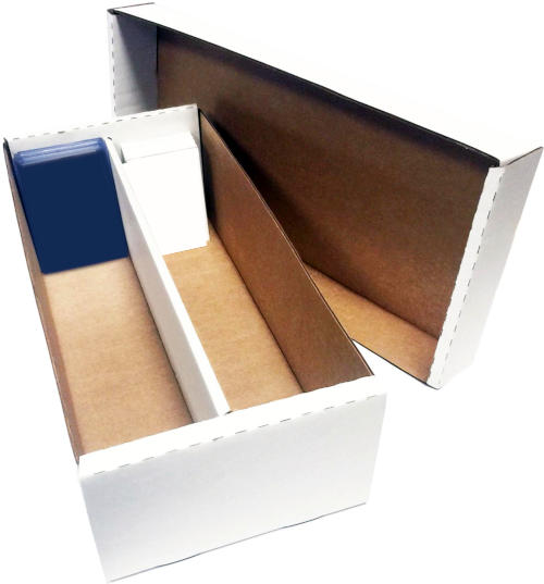 2-Rowed Shoe Storage Box (Holds Approximately 2,000 Cards)