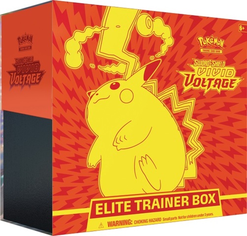 Pokemon SWSH4 Vivid Voltage Elite Trainer Box CASE (10 ETBs)