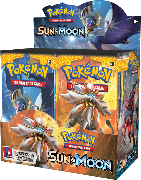 Pokemon COSMIC ECLIPSE Sun & Moon Booster Box 36 packs New Sealed 