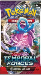 Pokemon SV5 Temporal Forces Booster Pack - Walking Wake Pack Art