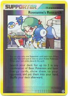 Pokemon Supporter Roseanne's Research 125/132 Secret Wonders Reverse Holo