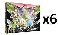 Pokemon Virizion V Box CASE (6 Boxes)