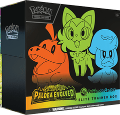 Pokemon SV2 Paldea Evolved POKEMON CENTER EXCLUSIVE Elite Trainer Box