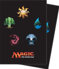Ultra Pro - Magic the Gathering: Mana Series 5 Symbols Deck Protector Sleeves (80)